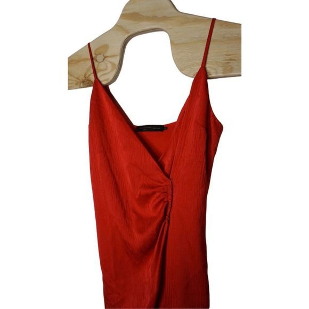 House of Harlow 1960 x Revolve‎ Alvaro V-Neck Wrap Dress Red Size XS Women's - Picture 6 of 10